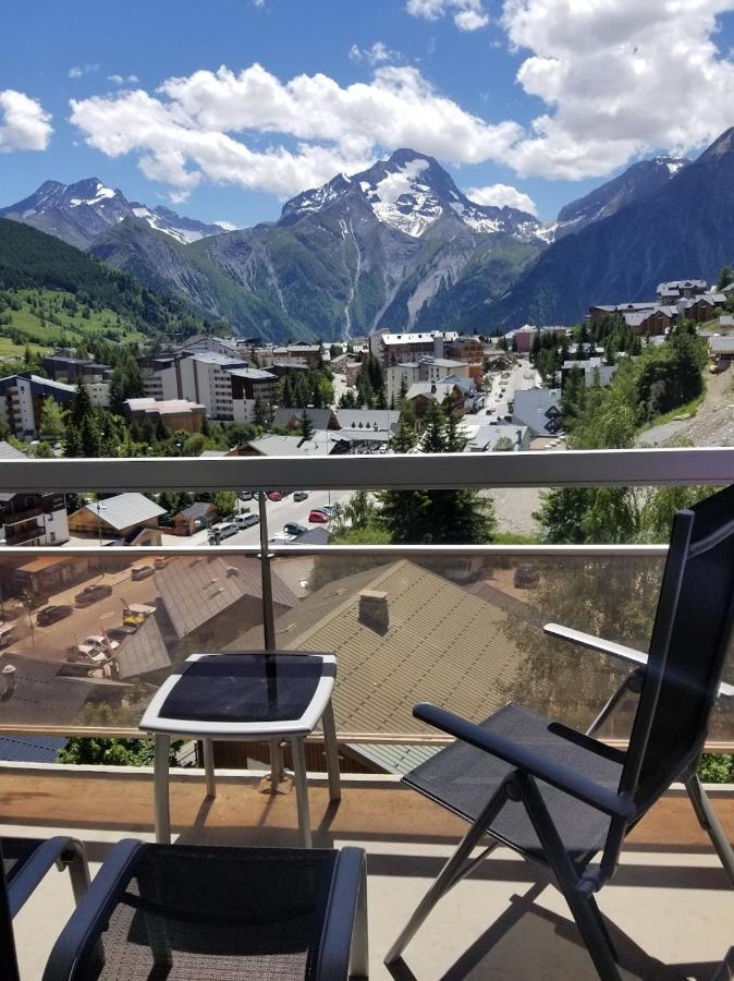 Magnifique Vue Centre Station Apartamento Les Deux Alpes Exterior foto
