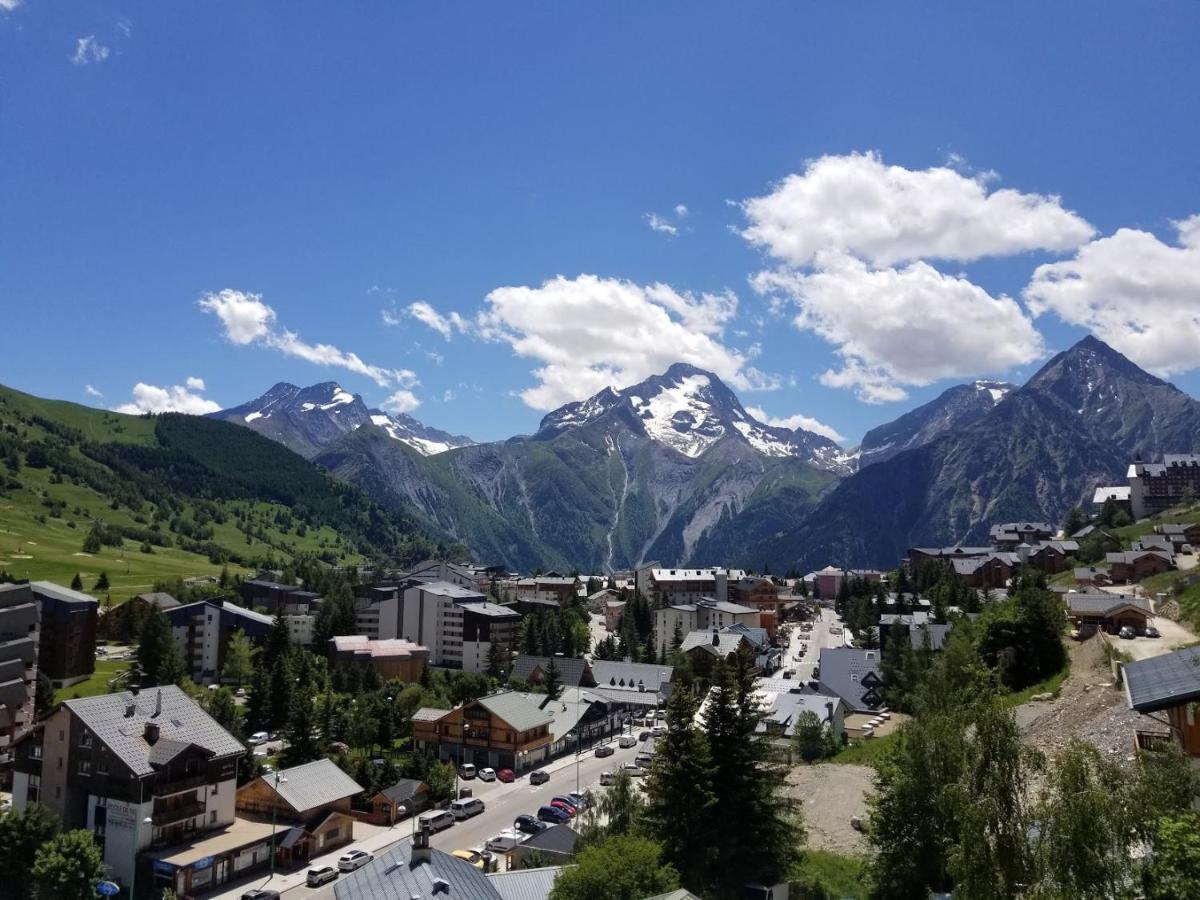 Magnifique Vue Centre Station Apartamento Les Deux Alpes Exterior foto